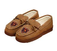 FOCO Chicago Bears NFL - Mocasines con logo del equipo para hombre, talla M