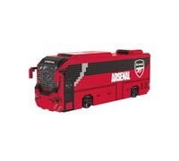 FOCO Producto con licencia oficial del Arsenal FC BRXLZ ladrillos 3D autobús