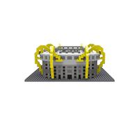 FOCO con licencia oficial Borussia Dortmund BRXLZ ladrillos 3D mini estadio de fútbol conjunto de construcción