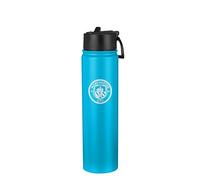 FOCO con licencia oficial Manchester City FC botella de agua de fútbol de 750 mL en los colores del equipo