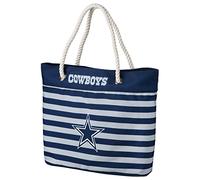 FOCO Dallas Cowboys - Bolso con diseño de rayas náuticas