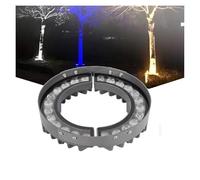 Foco De Árbol RGB - Lámpara De Paisaje De Patio De Jardín, Luz De Abrazo De Árbol De Anillo LED Impermeable IP65 Para Exteriores, Foco De Árbol De Color Circular De Parque(Warm White,72W(AC220V))
