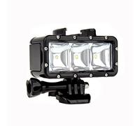Foco de buceo impermeable, luz LED, luz de vídeo, lámpara de buceo fotográfica para GoPro Hero 5 4 3+ 3 SJ4000 pieza de repuesto