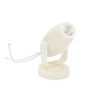 Foco De Haz, Ac 85-265V Led Regulable Haz De Luz De Color Ángulo Ajustable Escenario Luces De Dj Para Eventos Wedding Club Dj Dance (Blanco Cálido)