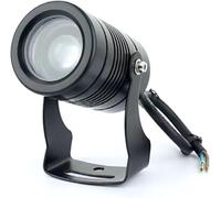Foco de haz LED de 3-10 W - Proyector de pared exterior for edificios al aire libre Foco de haz estrecho Foco de iluminación remota for iluminación de edificios al aire libre(Warm White,3w(dc12v))