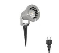 Foco de jardín DUK Rejilla con pica de suelo para exterior gris IP65 in