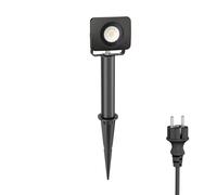 Foco de jardín LED Wega con pincho de suelo y base de 15 cm para exteriores