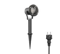 Foco de jardín MIBU con pincho de suelo y base de 15 cm para exterior IP55 [EEK: C]