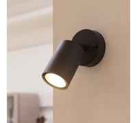 Foco de pared exterior Prios Tulimar, altura 15 cm, móvil, aluminio