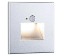 Foco de pared LED (2,2 W, L x An x Al: 4,2 x 8 x 8 cm, Cromo, Blanco cálido)