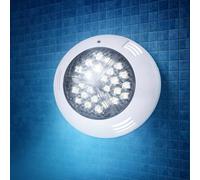 Foco de Piscina LED 36W 3051Lm 4,000ºK Ø295mm 30,000H Montaje superficie [WR-295-2AS-36W-W] | Greenice