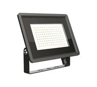 Foco de Proyector SMD 100W, 6400K, Cuerpo Negro, Ideal para Iluminación Externa, Seguridad y Eventos.