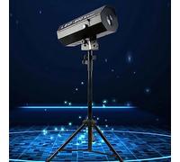 Foco de seguimiento de escenario, foco LED de 200 W, control manual, soporte de foco de escenario, apertura ajustable, soporte, DJ, discoteca, haz de luz for bodas, cumpleaños, fiesta de Navidad