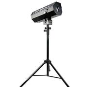 Foco de seguimiento de escenario, foco LED de 200 W, control manual, soporte de foco de escenario, apertura ajustable, soporte, DJ, discoteca, haz de luz para bodas, cumpleaños, fiesta de Navidad
