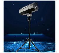 Foco de Seguimiento de Escenario, Foco LED de 200 W, Foco de Escenario de Control Manual con Soporte, Haz de luz de Discoteca for DJ, Apertura Ajustable, for Bodas, cumpleaños, Fiestas de Navidad