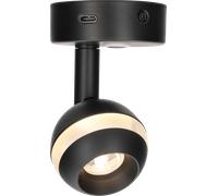 Foco de superficie arsie de haba con puerto de carga usb-c