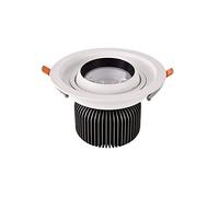 Foco de Techo Empotrado de 10 W, Foco LED Empotrado de Aluminio, focos Planos Resistentes al Fuego, iluminación de Techo para decoración de Interiores, iluminación LED de bajo Consumo, lámpara de