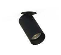 Foco De Techo Lámpara De Techo Giratorio Negro H: 12,5 cm GU10 Empotrable