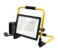 Foco de Trabajo LED 200W,20000LM 3000K Blanco Cálido Luz de Trabajo,Foco LED Portátil con Enchufe & Cable de 3M,IP65 Impermeable Luz de Construcción para Taller Obra Garaje Campin