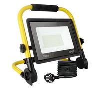 Foco de Trabajo Led de 100w, Luz Para El Lugar Trabajo 10800 Lm, Foco Proyector Led Portátil de Luz Blanca Diurna 6000k, Resistente Al Agua Ip66, Foco con Cable 3,5 M Y Enchufe Ue Para Taller, Garaje