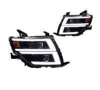 Foco delantero Compatible Con Mitsubishi Para Pajero Para V93 2006-2020 Reemplazo Faros Delanteros Estilo Coche Animación Señal Dinámica Accesorios DRL
