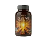 FOCO DIARIO | Ginseng Rojo Coreano (Panax Ginseng) 10:1 (3.000 mg eq.) | 10% Ginsenósidos + Vitaminas C y B6 | Energía y Concentración | 90 Cápsulas Veganas | ZENVITAE