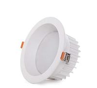 Foco Downlight Circular LED 15W 2100Lm 6000ºK Anti-Deslumbrante UGR19 40.000H [HO-DL-AD-15W-CW] | Greenice