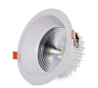 Foco Downlight Circular LED 24W 3360Lm 4200ºK Anti-Deslumbrante UGR19 40.000H [HO-DL-AD-COB-24W-W] | Greenice