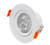 Foco Downlight Circular LED 7W 589Lm 2700ºK 40.000H [LM-4203-WW] | Greenice