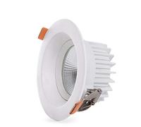 Foco Downlight Circular LED 7W 980Lm 6000ºK Anti-Deslumbrante UGR19 40.000H [HO-DL-AD-COB-7W-CW] | Greenice