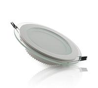 Foco Downlight LED 12W 1200Lm 6000ºK Circular Cristal Ø160Mm 40.000H [GR-MB01-12W-CW] | Greenice