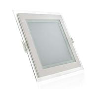 Foco Downlight LED 15W 1500Lm 2700ºK Cuadrado Cristal 40.000H [GR-MB02-15W-WW] | Greenice