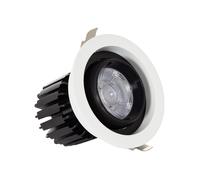 Foco Downlight LED 18W COB Direccionable 360º Circular Corte Ø 115 mm CRI90