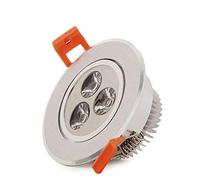 Foco Downlight LED 3W 300Lm 6000ºK Circular 40.000H [HO-LEDDOWN-3W-CW] | Greenice