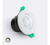 Foco Downlight LED 5-8W Ignífugo Circular Regulable IP65 Corte Ø 65 mm Solid