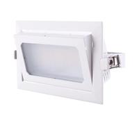Foco Downlight LED 50W 8000Lm 2700ºK Rectangular Orientable 40.000H [HO-COB-R-OR-50W-WW] | Kimera