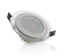 Foco Downlight LED 6W 600Lm 2700ºK Circular Cristal Ø95Mm 40.000H [GR-MB01-6W-WW] | Greenice