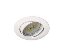 Wonderlamp Basic W-E000016 - Empotrable Blanco Basculante Aluminio, 220 V, Color Blanco