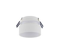 Foco Empotrable Blanco Aluminio Redondo Ø8 CM Pequeño Adorno GU10 Techo Cocina