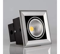 Foco empotrable COB de 3/5/10/15W con selección de Color (3000K/6000K) con caja de conexiones, luz diurna for el hogar(15W,3000K warm light)