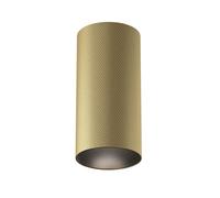 Foco Empotrable De Aluminio Dorado Para Comedor Cocina B:5,4 Cm GU10