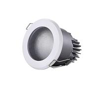 Foco empotrable de Techo, Impermeable, LED, de Aluminio IP65, con Luces de Seguimiento fijas y direccionales para Cocina, Pasillo, Blanco 30
