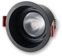 Foco empotrable Ed Spotlight para Sala de Estar, hogar, baño de Pared, lámpara de Techo Estrecha antideslumbrante de 5 W, 7 W, 12 W y 20 W (luz Neutra de 12 W)