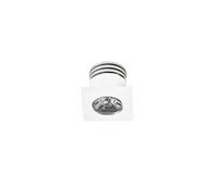 Foco empotrable LED 1W IP20 4000K cuadrado luz natural Piedra 10295/N