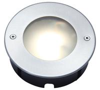 Foco Empotrable LED De Aluminio En Níquel Redondo Ø12 Cm IP67 3000 K Jardín