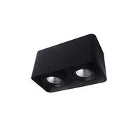 Foco empotrable LED de Doble Cabezal, anslumbrante, Cuadrado, para Sala de Estar, hogar, Pasillo, Techo, Tipo bilis, Foco empotrable.