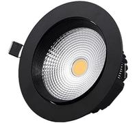 Foco empotrable LED de techo COB resistente al fuego IP44, de aluminio, decorativo, 3000 K/4000 K/6000 K(Warm Light,3W)
