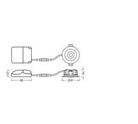 Foco empotrable SP AIR FIX P 6W 927 PS DIM IP65 BK 4099854000188