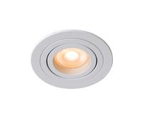 Foco Empotrado Aluminio Blanco Malo Salón GU10 Ø9 CM Focos de Techo dormitorio
