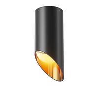 Foco Empotrado Aluminio Negro Oro dormitorio Ø6 CM GU10 Reflector Luz Cocina